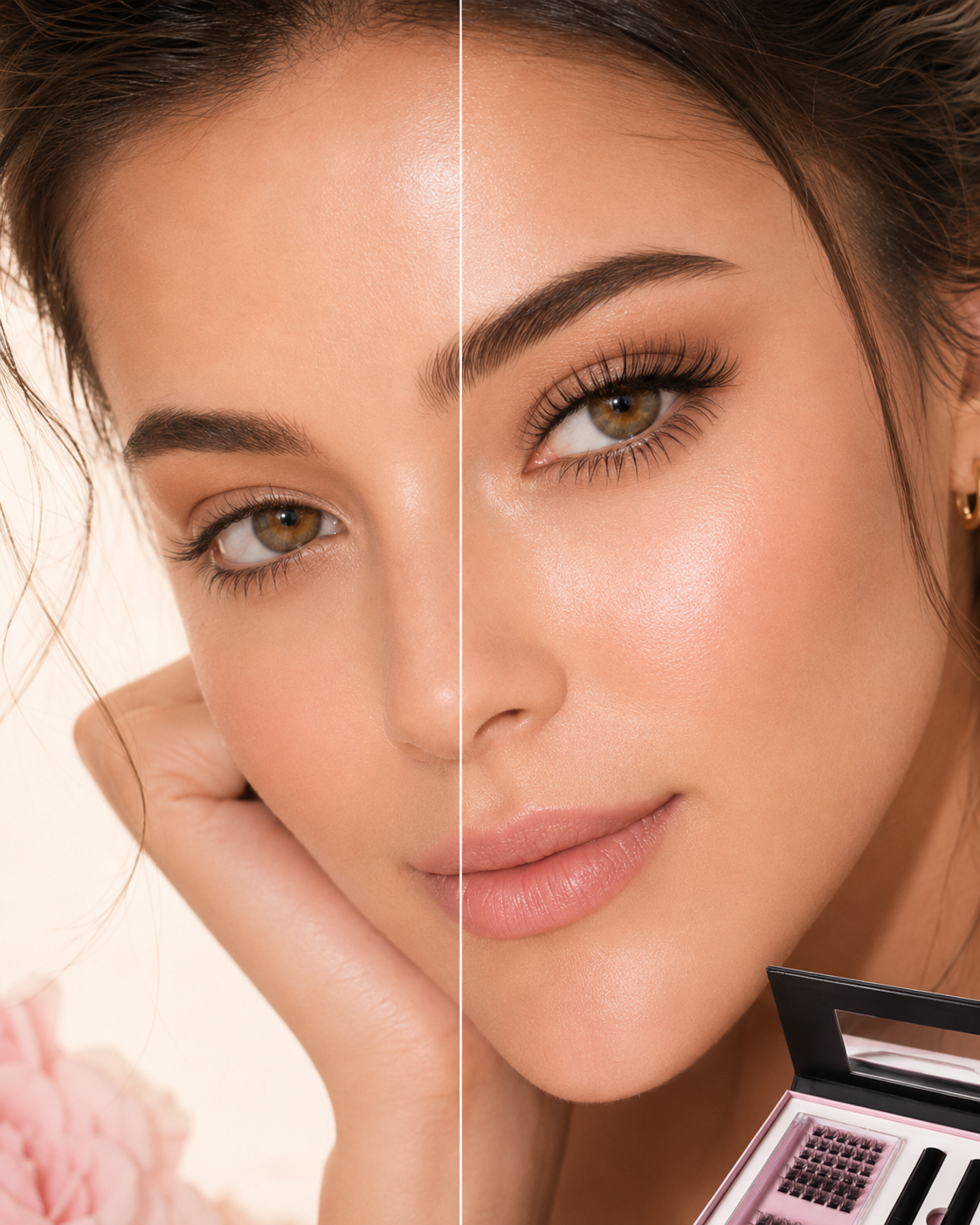Tutoriel pose extensions de cils maison kit Livacils
