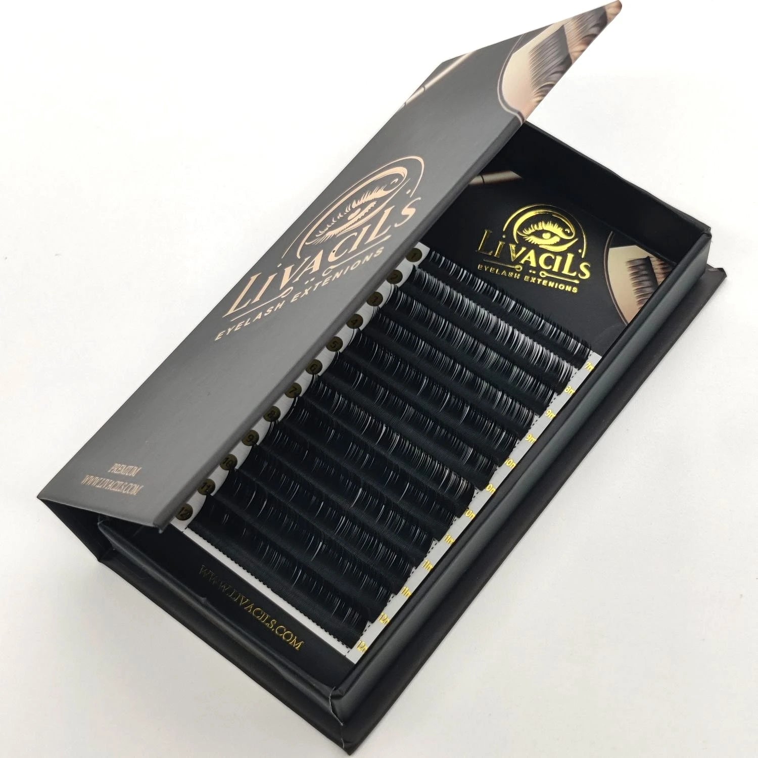 Extensions de Cils : Courbure CC
