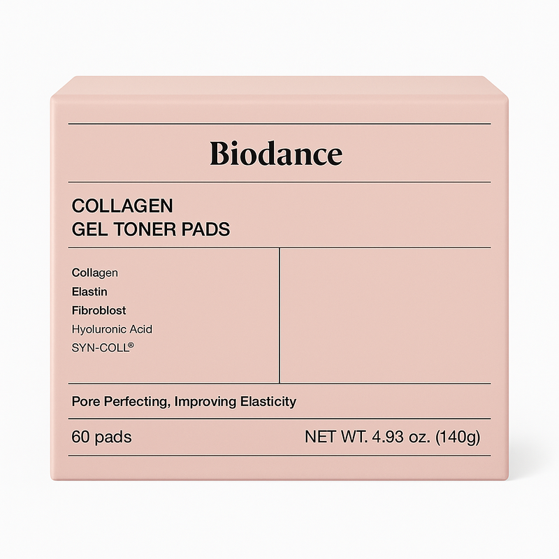 Masque Pads Collagène Gel résultat peau