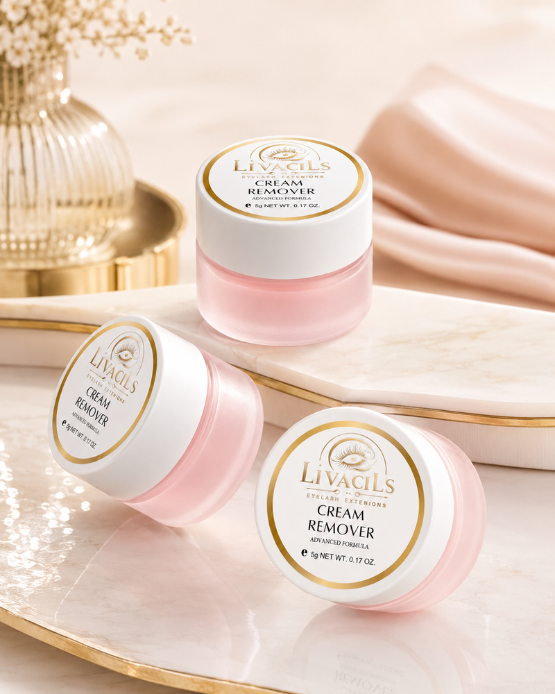 Remover extensions de cils sans latex, Livacils
