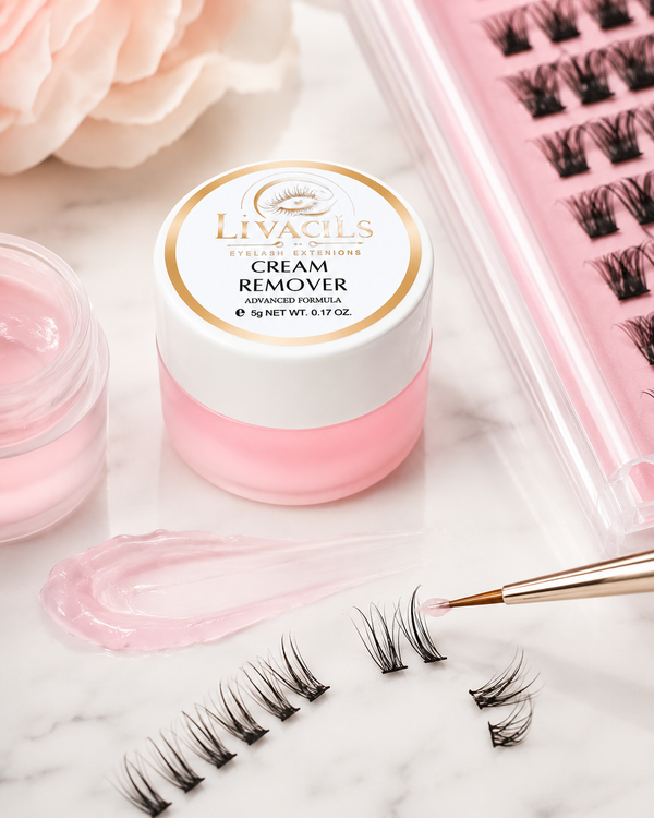 Crème de Dépose — Retrait doux des extensions de cils - vue secondaire