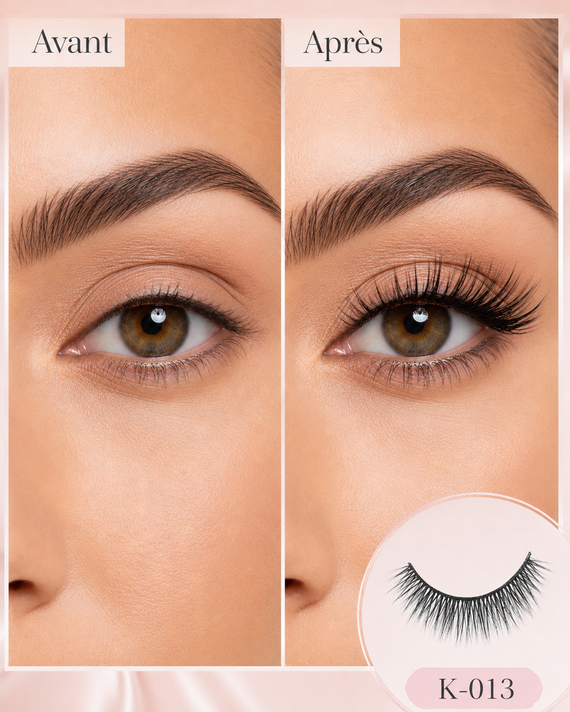 Faux cils magnétiques 3D Livacils, packaging