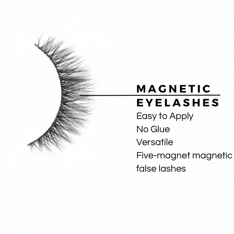 Faux Cils Magnétiques 3D, sans colle et réutilisables 30 fois