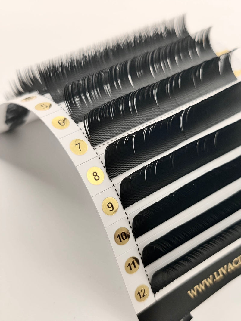 Extensions cils DD Livacils, détail courbe maximum