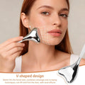 Bâton Massage Gua Sha Acier Inoxydable Cryothérapie Livacils