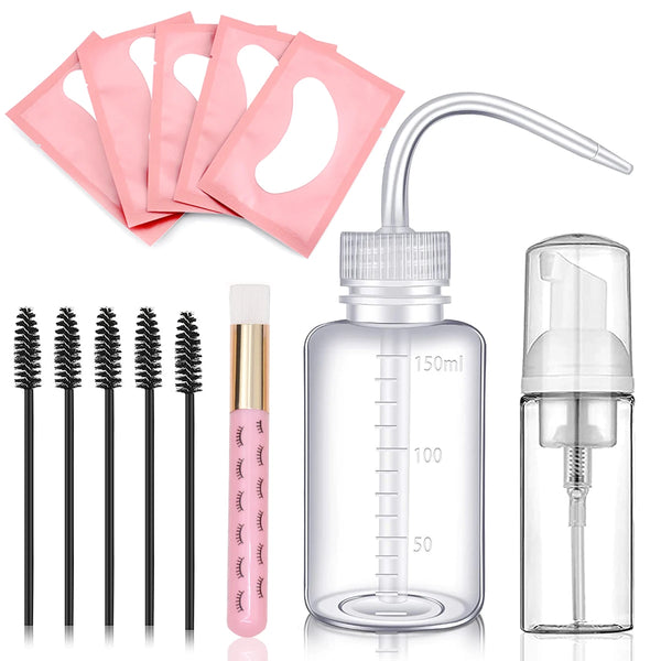 Kit nettoyage cils 13 pièces contenu