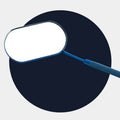 Miroir inox outil maquillage cils