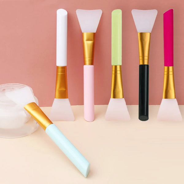 Pinceau Applicateur Masque Silicone Double Face Livacils