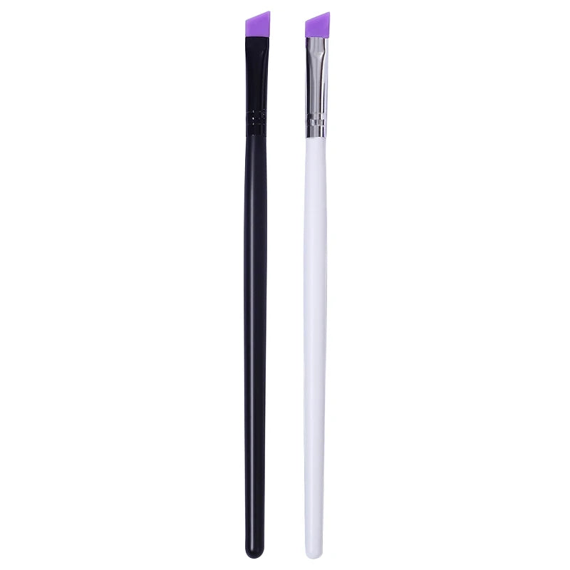 Brosse silicone lifting cils Livacils, violet 2 pièces