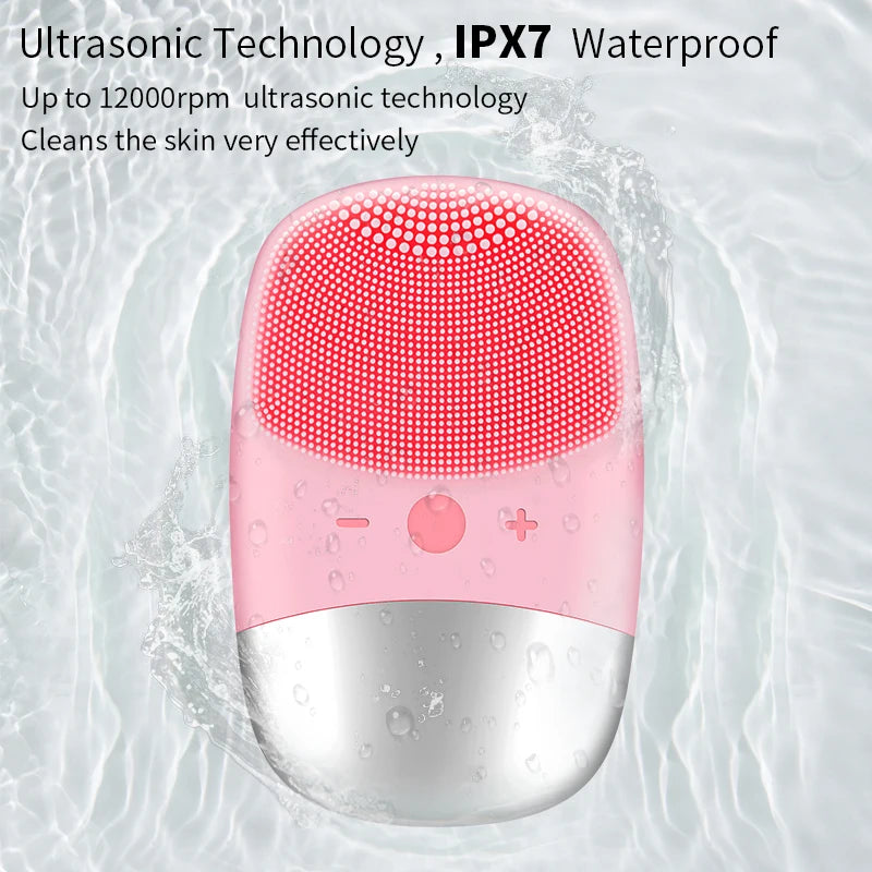 Brosse Visage Électrique Soins Peau Livacils