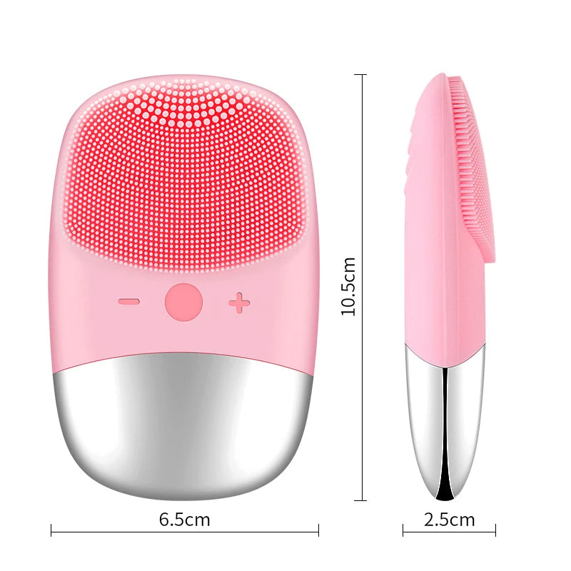 Brosse Sonique Nettoyage Visage Silicone IPX7 Livacils