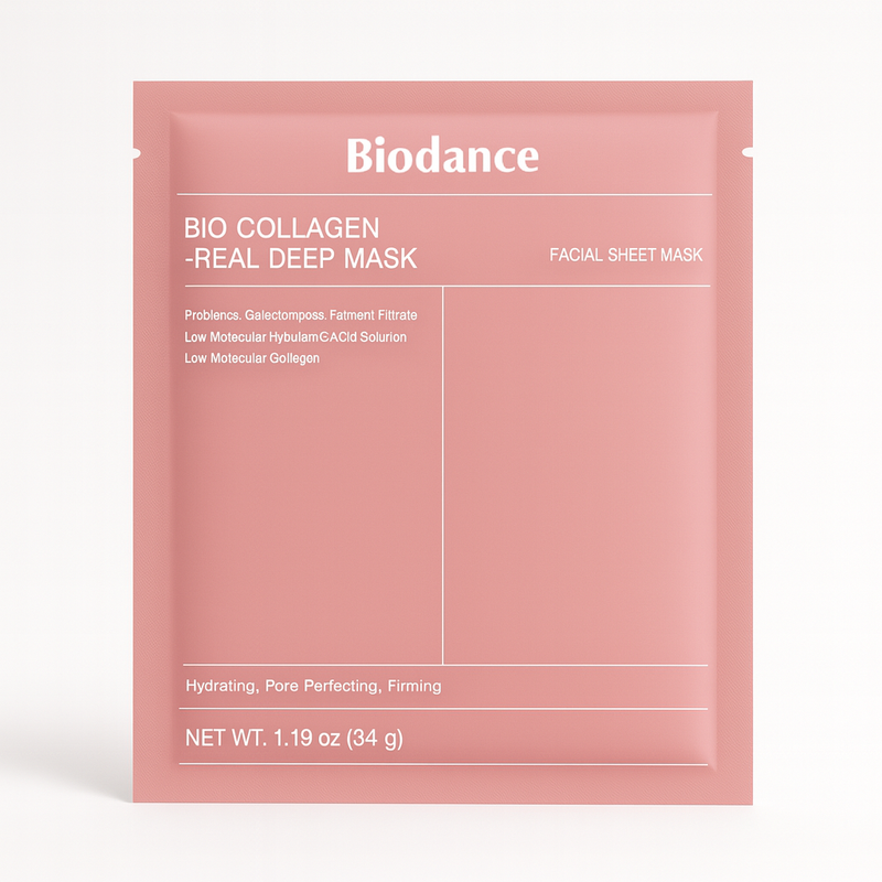 Masque Hydrogel Bio-Collagène, Hydratation Intense & Raffermissement Livacils