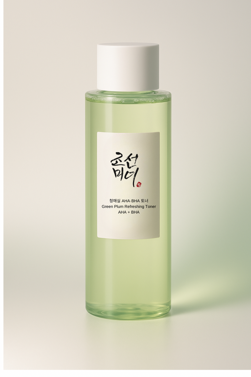 Green Plum Toner texture k-beauty